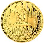 Czech Republic / Silver Ounce 2014 Charles Bridge / Gold Plated Proof - obverse photo