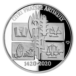 Czech Republic / Two Hundred Korun 2020 Four Articles of Prague - obverse photo