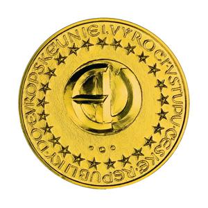 Czech Republic / Gold Kilo 2005 Accession to the EU - reverse photo