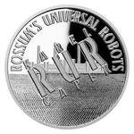 Silver Ounce 2020 RUR and Robot: Photo Coin, Czech Republic, Silver Ounce 2020 RUR and Robot / thumbnail