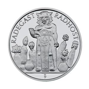 Czech Republic / Silver Half Ounce 2010 Radhost - reverse photo