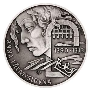 Czech Republic / Silver Medal 2022 Anna Přemyslovna - reverse photo