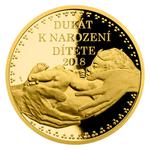 Gold Ducat 2018 Birth of a Child: Photo Coin, Czech Republic, Gold Ducat 2018 Birth of a Child / thumbnail