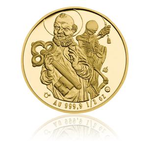 Czech Republic / Gold Half Ounce 2010 Prague Astronomical Clock - obverse photo