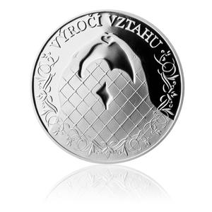 Czech Republic / Silver Medal - Relationship Anniversary - Photo - reverse photo
