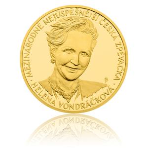 Czech Republic / Gold Half Ounce 2014 Helena Vondrackova - reverse photo