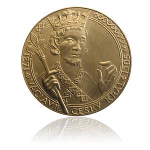 Czech Republic / Brass Medal - Wenceslas II - reverse photo