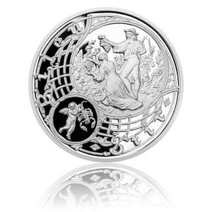 Czech Republic / Silver Ounce 2014 Prague Astronomical Clock - Scorpio - reverse photo