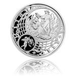 Silver Ounce 2014 Prague Astronomical Clock - Scorpio: Photo Coin, Czech Republic, Silver Ounce 2014 Prague Astronomical Clock - Scorpio / thumbnail
