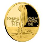Gold Ounce 2018 Hanč and Vrbata: Photo Coin, Czech Republic, Gold Ounce 2018 Hanč and Vrbata / thumbnail