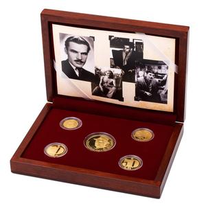 Czech Republic / Five Haleru 1977 Gold Replica - reverse photo