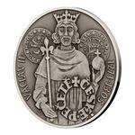 Silver Medal 2018 Seal of Wenceslaus II of Bohemia: Photo Coin, Czech Republic, Silver Medal 2018 Seal of Wenceslaus II of Bohemia / thumbnail