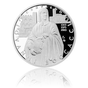 Czech Republic / Silver Ounce 2015 Decameron Fifth Day - The Falcon - obverse photo