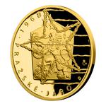 Gold Quarter Ounce 2018 Prague Spring: Photo Coin, Czech Republic, Gold Quarter Ounce 2018 Prague Spring / thumbnail