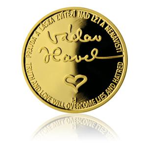 Czech Republic / Gold Half Ounce 2012 Vaclav Havel - obverse photo