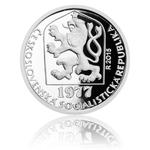 Five Haleru 1977 Silver Replica: Photo Coin, Czech Republic, Five Haleru 1977 Silver Replica / thumbnail