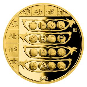 Czech Republic / Gold Half Ounce 2022 Gregor Mendel - obverse photo