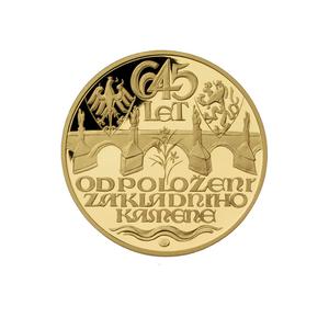Czech Republic / Gold Ounce 2002 Prague - Charles Bridge - obverse photo
