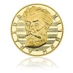 Gold Half Ounce 2010 Gustav Mahler: Photo Coin, Czech Republic, Gold Half Ounce 2010 Gustav Mahler / thumbnail