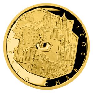 Czech Republic / Gold Half Ounce 2021 Cheb - reverse photo