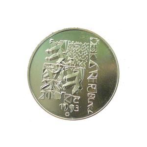 Czech Republic / Two Hundred Korun 1993 Czech Republic - reverse photo