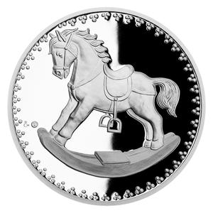Czech Republic / Silver Thaler 2018 Birth of a Child - obverse photo