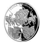 Two Hundred Korun 2018 Klaudyán Map: Photo Coin, Czech Republic, Two Hundred Korun 2018 Klaudyán Map / thumbnail