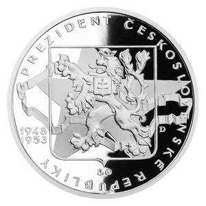 Czech Republic / Silver Ounce 2015 Klement Gottwald - obverse photo