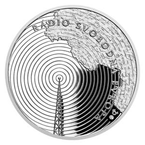 Czech Republic / Silver Ounce 2020 Radio Free Europe - reverse photo