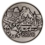 Silver Medal 2020 Seal of Brno: Photo Coin, Czech Republic, Silver Medal 2020 Seal of Brno / thumbnail