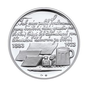 Czech Republic / Silver Medal 2008 Jaroslav Hasek - obverse photo