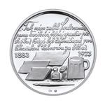 Silver Medal 2008 Jaroslav Hasek: Photo Coin, Czech Republic, Silver Medal 2008 Jaroslav Hasek / thumbnail