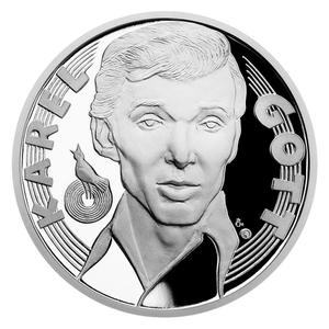 Czech Republic / Silver Ounce 2019 Karel Gott - reverse photo