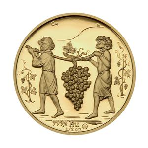 Czech Republic / Gold Half Ounce 2008 Vineyards - obverse photo
