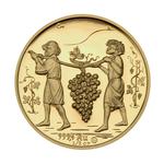 Gold Half Ounce 2008 Vineyards: Photo Coin, Czech Republic, Gold Half Ounce 2008 Vineyards / thumbnail
