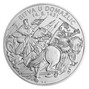 Czech Republic / Silver Ten Ounces 2021 Battle of Domažlice - reverse photo