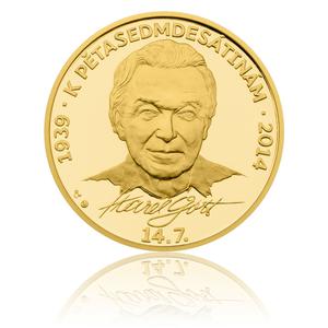 Czech Republic / Gold Ounce 2014 Karel Gott - reverse photo
