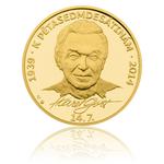 Gold Ounce 2014 Karel Gott: Photo Coin, Czech Republic, Gold Ounce 2014 Karel Gott / thumbnail