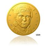 Gold Half Ounce 2017 Miro Žbirka: Photo Coin, Czech Republic, Gold Half Ounce 2017 Miro Žbirka / thumbnail