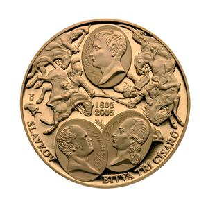 Czech Republic / Gold Ounce 2005 Battle of Austerlitz - reverse photo