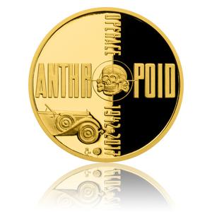 Czech Republic / Gold Half Ounce 2017 Operation Anthropoid - reverse photo