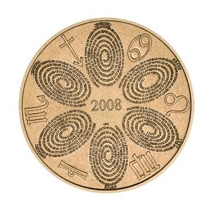 Czech Republic / Brass Medal 2008 Calendar - obverse photo