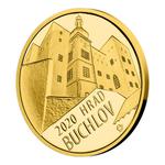 Gold Half Ounce 2020 Buchlov: Photo Coin, Czech Republic, Gold Half Gram 2020 Buchlov / thumbnail