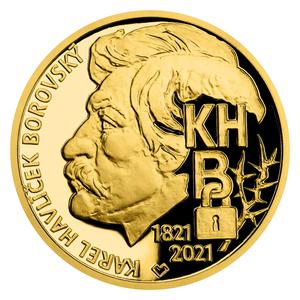 Czech Republic / Gold Half Ounce 2021 Karel Havlíček Borovský - reverse photo