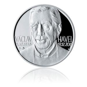 Czech Republic / Silver Ounce 2012 Vaclav Havel - reverse photo