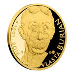 Gold Half Ounce 2016 Vlasta Burian: Photo Coin, Czech Republic, Gold Half Ounce 2016 Vlasta Burian / thumbnail