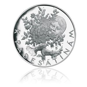Czech Republic / Silver Medal 2011 50th Birthday - reverse photo