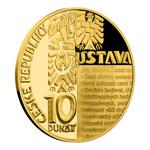 Five Ducats 2018 Czech Constitution: Photo Coin, Czech Republic, Gold Five Ducats 2018 Czech Constitution / thumbnail