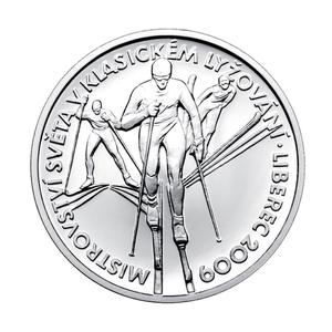Czech Republic / Silver Medal 2009 Skiing - reverse photo