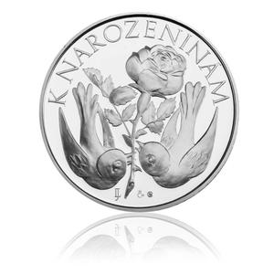 Czech Republic / Silver Medal 2011 Birthday - Inscribed - reverse photo